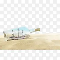 沙滩创意漂流瓶-空若网 沙滩创意漂流瓶-空若网