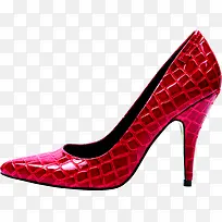红色豹纹时尚女鞋-空若网 红色豹纹时尚女鞋-空若网