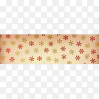多彩雪花创意banner背景图-空若网 多彩雪花创意banner背景图-空若网