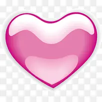 粉红色爱心元素-空若网 粉红色爱心元素-空若网