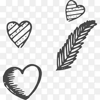 手绘爱心-空若网 手绘爱心-空若网