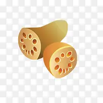 莲藕矢量素材-空若网 莲藕矢量素材-空若网