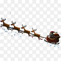 圣诞老人与麋鹿淘宝促销-空若网 圣诞老人与麋鹿淘宝促销-空若网