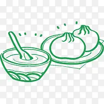 早餐png矢量素材-空若网 早餐png矢量素材-空若网