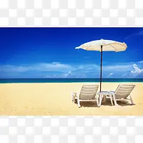 夏日摄影沙滩蓝天-空若网 夏日摄影沙滩蓝天-空若网