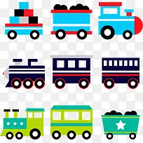 矢量手绘卡通玩具-空若网 矢量手绘卡通玩具-空若网