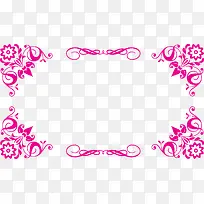 边框 花形边框-空若网 边框 花形边框-空若网
