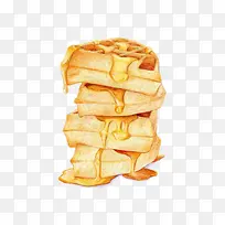 手绘蜂蜜蛋糕-空若网 手绘蜂蜜蛋糕-空若网