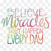 艺术字 书写 彩色 素材-空若网 艺术字 书写 彩色 素材-空若网