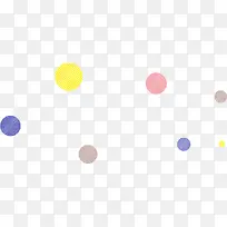 彩色圆圈漂浮素材-空若网 彩色圆圈漂浮素材-空若网