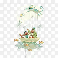 游乐场插画-空若网 游乐场插画-空若网