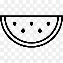 西瓜切图标-空若网 西瓜切图标-空若网