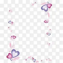 爱心边框花纹-空若网 爱心边框花纹-空若网