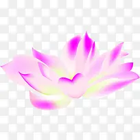 紫色梦幻花纹爱心-空若网 紫色梦幻花纹爱心-空若网