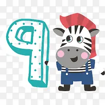 卡通数字-空若网 卡通数字-空若网