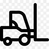 叉车图标-空若网 叉车图标-空若网