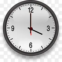 黑色指针钟表-空若网 黑色指针钟表-空若网
