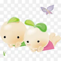 观察小草的娃娃-空若网 观察小草的娃娃-空若网