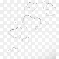白色心心图案素材-空若网 白色心心图案素材-空若网