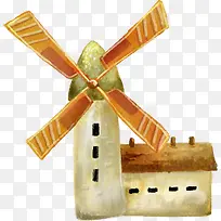 可爱手绘风车-空若网 可爱手绘风车-空若网