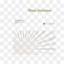 时尚名片设计-空若网 时尚名片设计-空若网