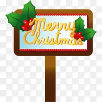 木质矢量圣诞牌-空若网 木质矢量圣诞牌-空若网