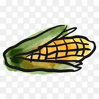 手绘玉米-空若网 手绘玉米-空若网