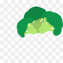 矢量手绘西兰花-空若网 矢量手绘西兰花-空若网