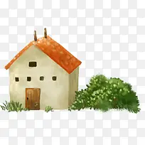 可爱手绘卡通小屋-空若网 可爱手绘卡通小屋-空若网