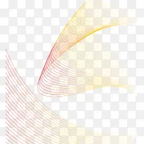 矢量红色曲线透视装饰背景-空若网 矢量红色曲线透视装饰背景-空若网
