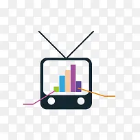 教育行业电视图表创意PPT元素-空若网 教育行业电视图表创意PPT元素-空若网