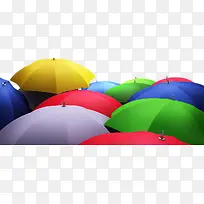 彩色雨伞-空若网 彩色雨伞-空若网