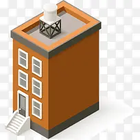 ��ɫ¥��װ��ʸ���ز�-������