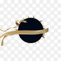 大气的展示类丝带标牌-空若网 大气的展示类丝带标牌-空若网