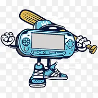 卡通科技机器人装饰手绘装饰-空若网 卡通科技机器人装饰手绘装饰-空若网