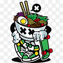 卡通科技机器人装饰手绘装饰-空若网 卡通科技机器人装饰手绘装饰-空若网