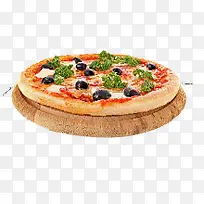 高清黄色披萨食物海报-空若网 高清黄色披萨食物海报-空若网