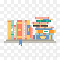 创意扁平设计书籍-空若网 创意扁平设计书籍-空若网