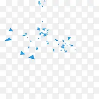 三角形纸屑不规则漂浮-空若网 三角形纸屑不规则漂浮-空若网