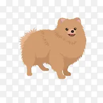 可爱的松狮犬免抠素材-空若网 可爱的松狮犬免抠素材-空若网