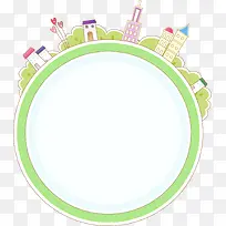 可爱风景建筑标签-空若网 可爱风景建筑标签-空若网