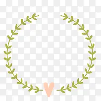 矢量卡通田园树叶边框-空若网 矢量卡通田园树叶边框-空若网