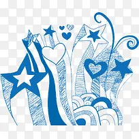 潮流立体星星-空若网 潮流立体星星-空若网