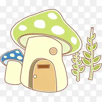 卡通手绘小屋房子-空若网 卡通手绘小屋房子-空若网