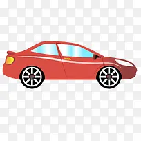 矢量车流红色时尚跑车-空若网 矢量车流红色时尚跑车-空若网