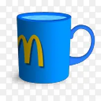 麦当劳彩色马克杯图标-空若网 麦当劳彩色马克杯图标-空若网