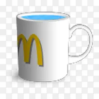 麦当劳彩色马克杯图标-空若网 麦当劳彩色马克杯图标-空若网