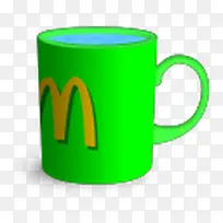 麦当劳彩色马克杯图标-空若网 麦当劳彩色马克杯图标-空若网