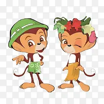 卡通猴子-空若网 卡通猴子-空若网