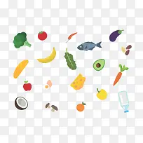 卡通食物-空若网 卡通食物-空若网